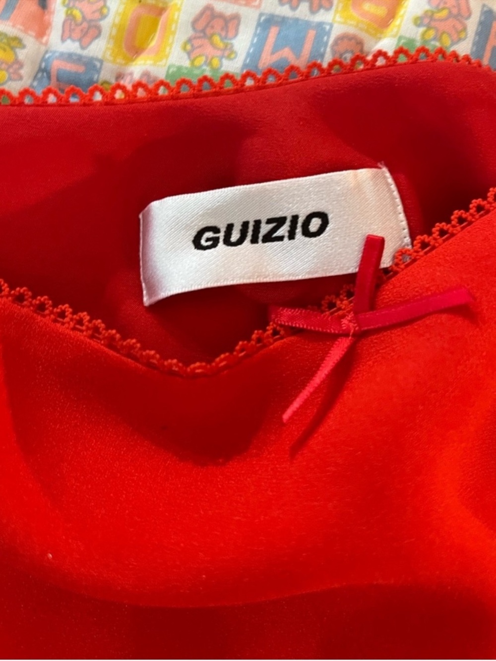 Danielle Guizio Red Midi Skirt - Picture 11 of 12